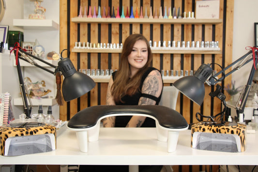 The Making of New Moon Nails